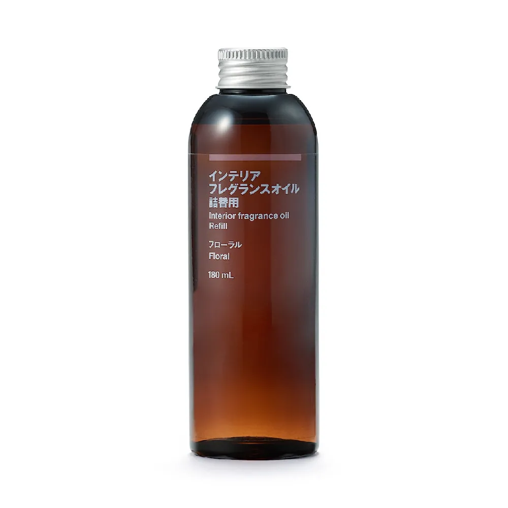 【MUJI 無印良品】空間芬香油/補充瓶/花香/180ml