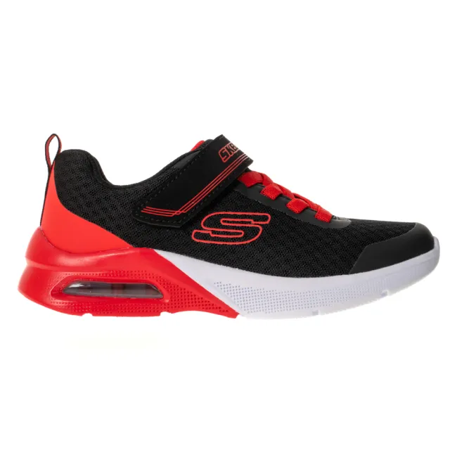 【SKECHERS】男童系列 MICROSPEC MAX(403773LBKRD)