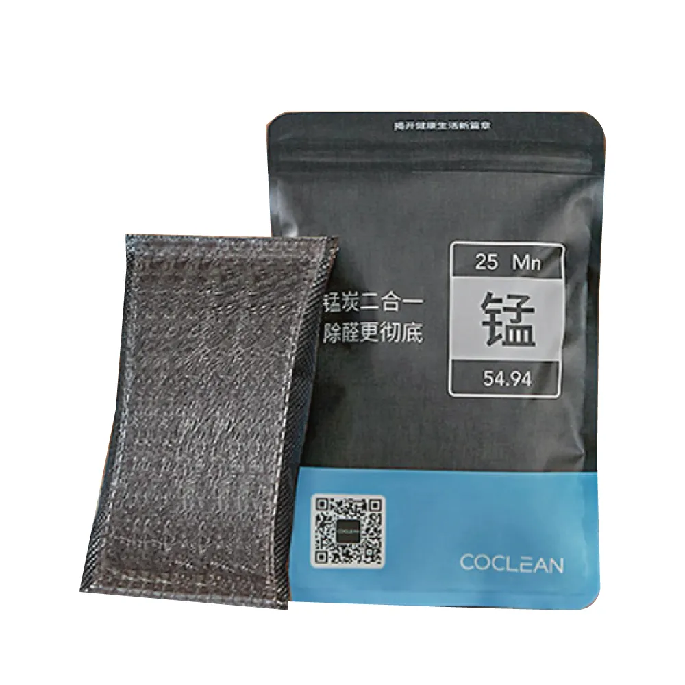 【Coclean】除甲醛/除異味 除臭活性錳碳 40g 10入組(DF100C)