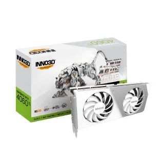 【Inno3D 映眾】GEFORCE RTX 4060 Ti 8GB TWIN X2 OC WHITE