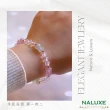 【Naluxe】冰種粉晶l草莓晶轉運珠l設計款開運手鍊(招桃花、旺人緣、增進人際關係、增加魅力)