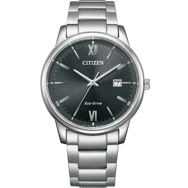 【CITIZEN 星辰】光動能情侶手錶 對錶-銀x黑 618年中慶 推薦(BM6978-77E+EW2318-73E)