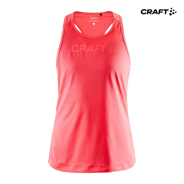 【CRAFT】女 CORE ESSENCE MESH SINGLET W CRUSH 運動背心(1908747-410000)
