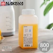 【NAKAYA】日本製方形攜帶式水壺800ml