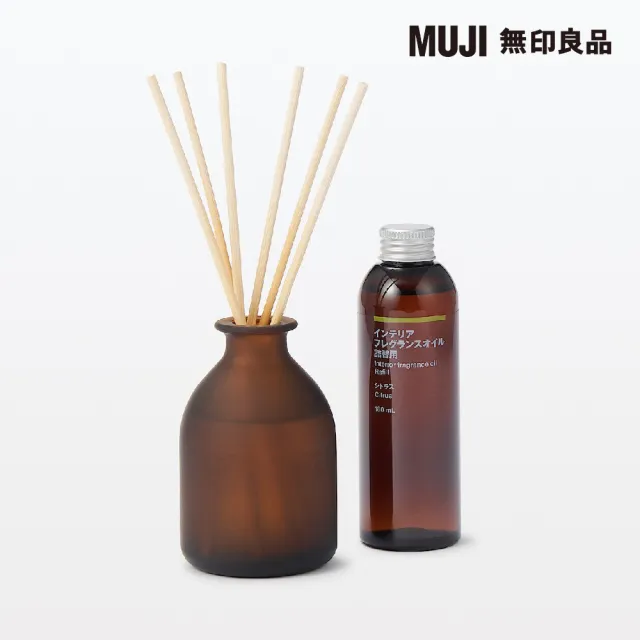 【MUJI 無印良品】空間芬香油/補充瓶/木質/180ml