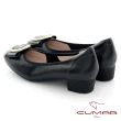 【CUMAR】職場必備減壓粗跟鞋(黑色)