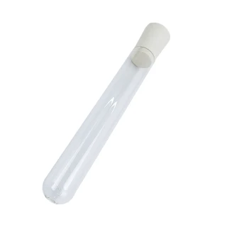 【精準科技】玻璃管 試管花 玻璃分裝瓶 試管瓶 試管乾燥花 玻璃試管配橡膠塞/12ml *5入(550-GTP15100)
