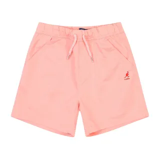 【KANGOL】韓國-KIDS 基本款短褲-粉紅色(W23SC404PK)