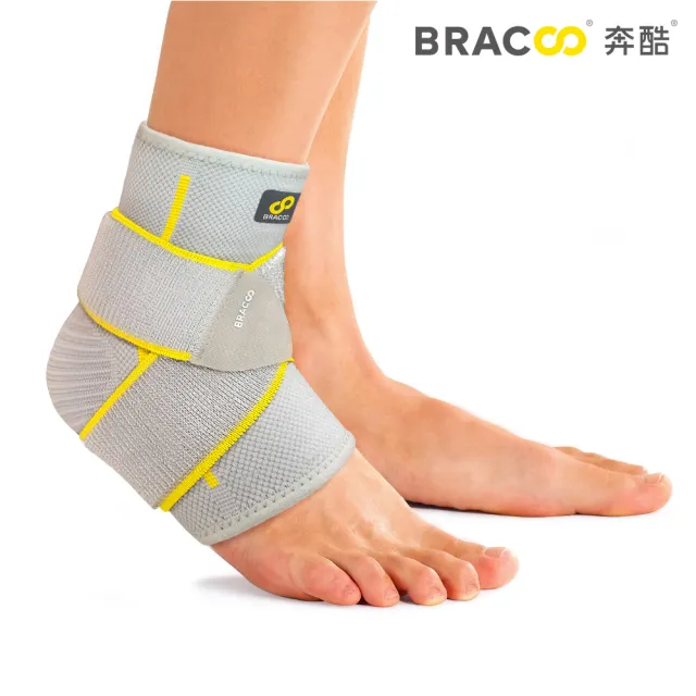 【Bracoo 奔酷】十字加壓透氣套筒護踝(FS60)