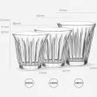 【MHW-3BOMBER】WRIGHT玻璃杯-透明 280ml(豎紋玻璃杯 Wright系列 高強度玻璃杯 Dirty咖啡杯拿鐵杯)