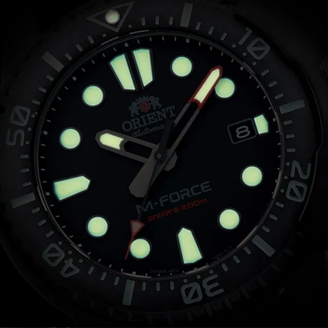 【ORIENT 東方錶】M-Force 系列 200M 潛水機械腕錶(RA-AC0L03B)