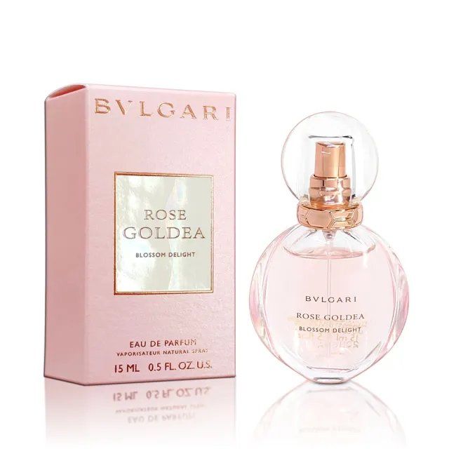 【BVLGARI 寶格麗】歡沁玫香女性淡香精 15ml 噴式香氛(專櫃公司貨)