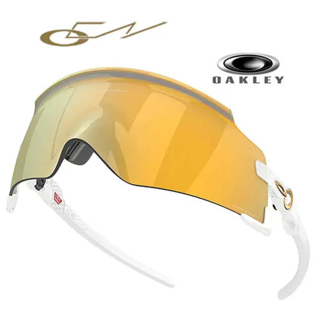 Oakley】奧克利KATO聯名款24K金色鍍膜PRIZM色控科技包覆運動太陽眼鏡