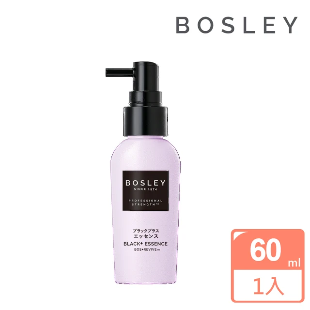 【Bosley】黑髮青春還原養髮精華液60ml(黑髮養護升級版)