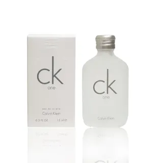 【Calvin Klein 凱文克萊】CK ONE 中性香水 Q版 15ml 2入