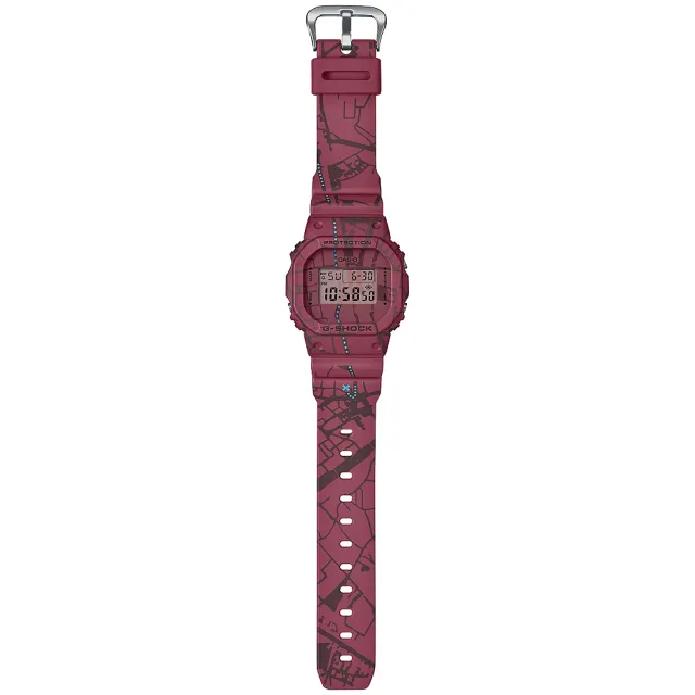 【CASIO 卡西歐】G-SHOCK 澀谷尋寶 街頭復古風電子錶 送禮 禮物 推薦(DW-5600SBY-4)