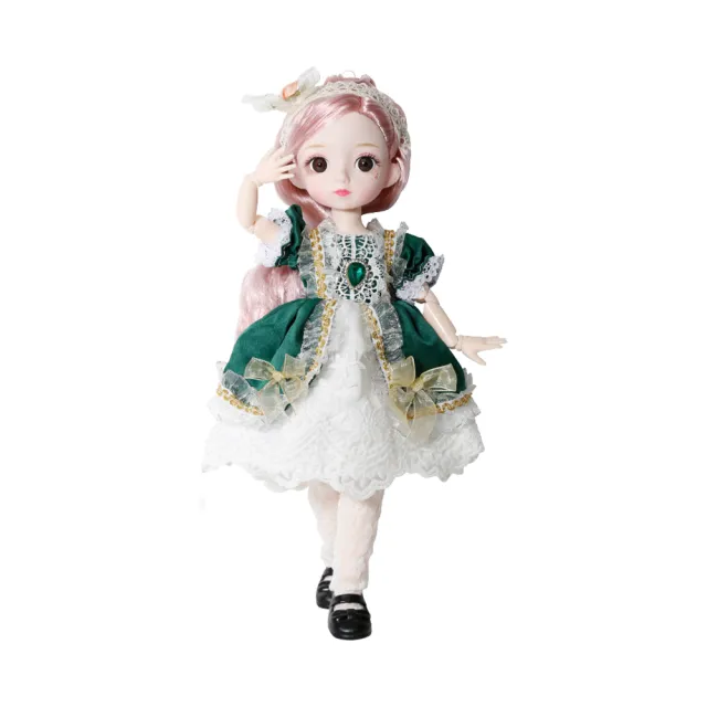 【JoyNa】芭比娃娃換裝禮盒 換裝娃娃 公主禮盒(歐式宮廷.多關節可動.洋娃娃)