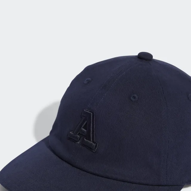 adidas 愛迪達】帽子棒球帽運動帽遮陽帽三葉草RIFTA DAD CAP 藍IB9175 
