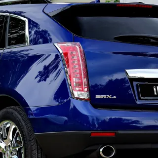 【IDFR】Cadillac 凱迪拉克 SRX 2010~2016 鍍鉻銀 車燈框 後燈框 尾燈框(燈框 燈眉 鍍鉻改裝)