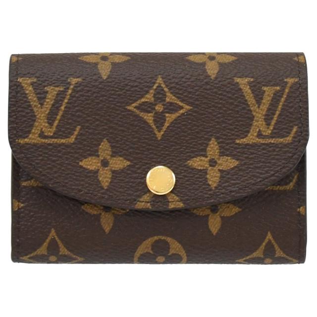 【Louis Vuitton 路易威登】LV M41939 Rosalie 經典花紋信用卡零錢包簡易短夾(現貨)