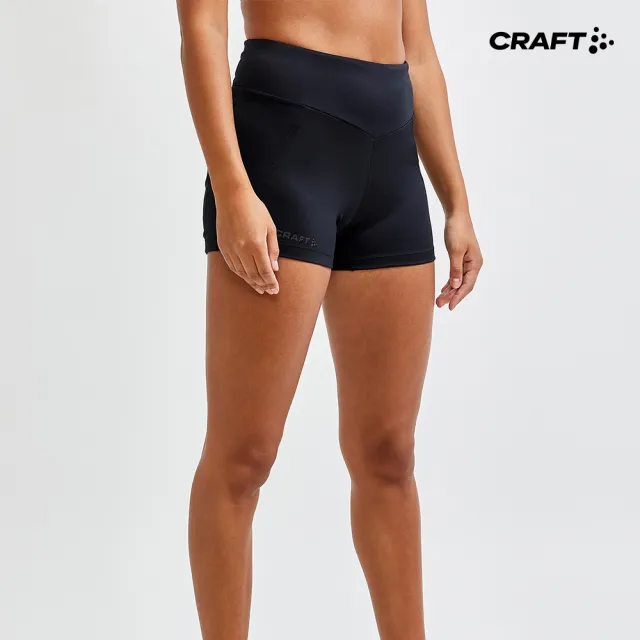 【CRAFT】女 Spartan ADV Essence Hot Pants W BLACK 運動短褲(1908779-999000)