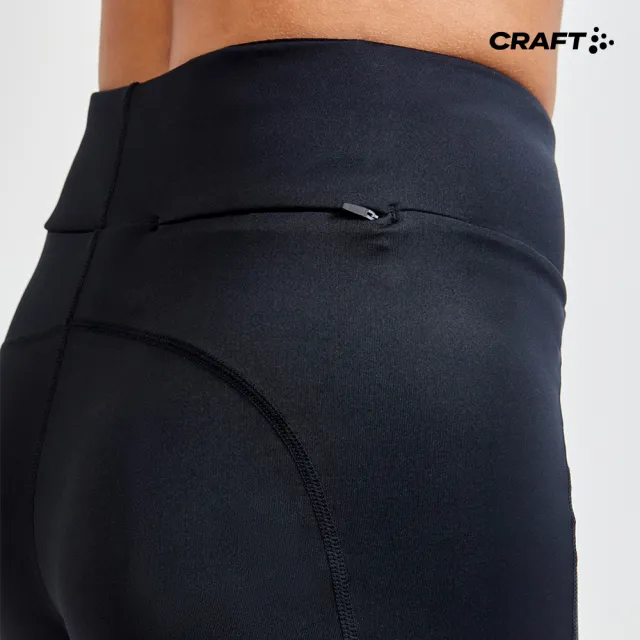 【CRAFT】女 Spartan ADV Essence Hot Pants W BLACK 運動短褲(1908779-999000)