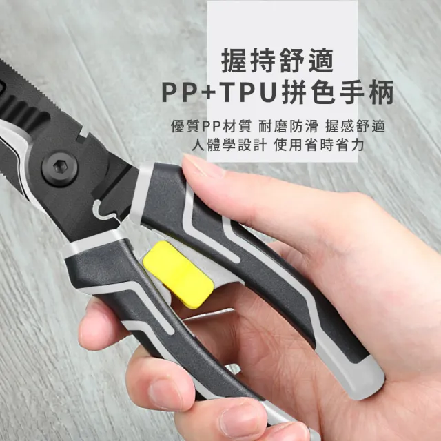 【一把萬用】多功能萬用合金工具鉗(老虎鉗 電工鉗 鋼絲鉗 尖嘴鉗 斜口鉗 斷線鉗 剝線鉗)