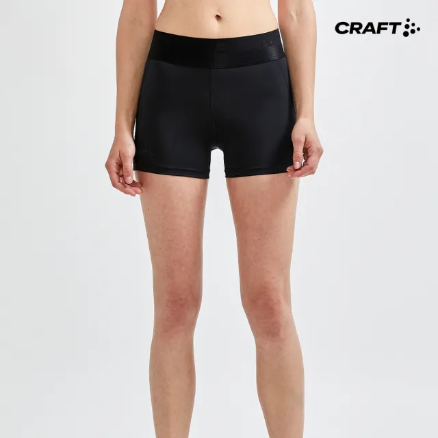 【CRAFT】女 Spartan Core Essence Hot Pants W BLACK 運動短褲(1908773-999000)