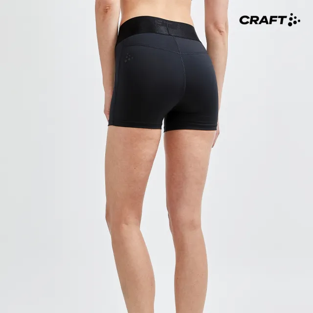 【CRAFT】女 Spartan Core Essence Hot Pants W BLACK 運動短褲(1908773-999000)