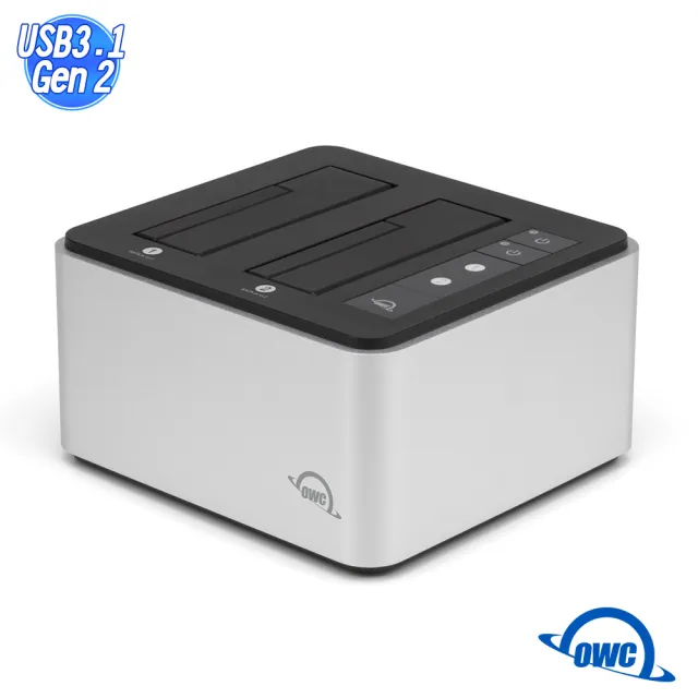 【OWC】Drive Dock U.2(NVMe U.2 + SATA 雙硬碟槽方案)