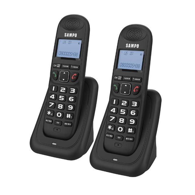 【SAMPO 聲寶】DECT無線電話雙子機 CT-W2204DL