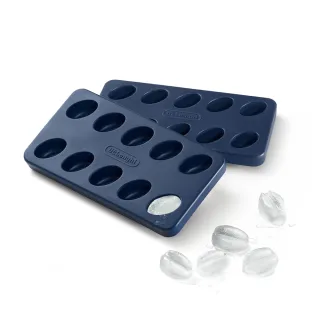 【Delonghi】深藍製冰盒(2 入)