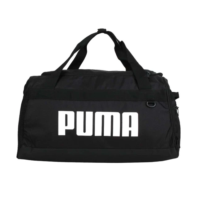 PUMA CHALLENGER運動小袋-側背包 裝備袋 手提包 肩背包 51L 黑白(07953001)