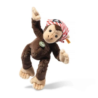 【STEIFF】Scotty Monkey Teddies for tomorrow 海盜小猴子(動物王國_黃標)