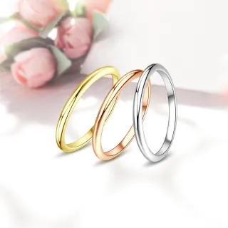 【Majalica】純銀尾戒．防小人戒指．新年禮物(銀色/玫金色/金色)