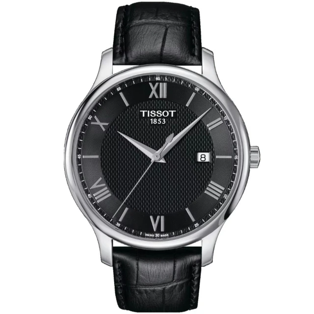 【TISSOT天梭 官方授權】Tradition 系列 懷舊古典時尚石英腕錶(T0636101605800)