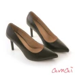 【amai】霧面尖頭細跟高跟鞋 高跟鞋 跟鞋 細跟 高跟 氣質 性感 9cm 大尺碼 SP9-17BK(黑色)