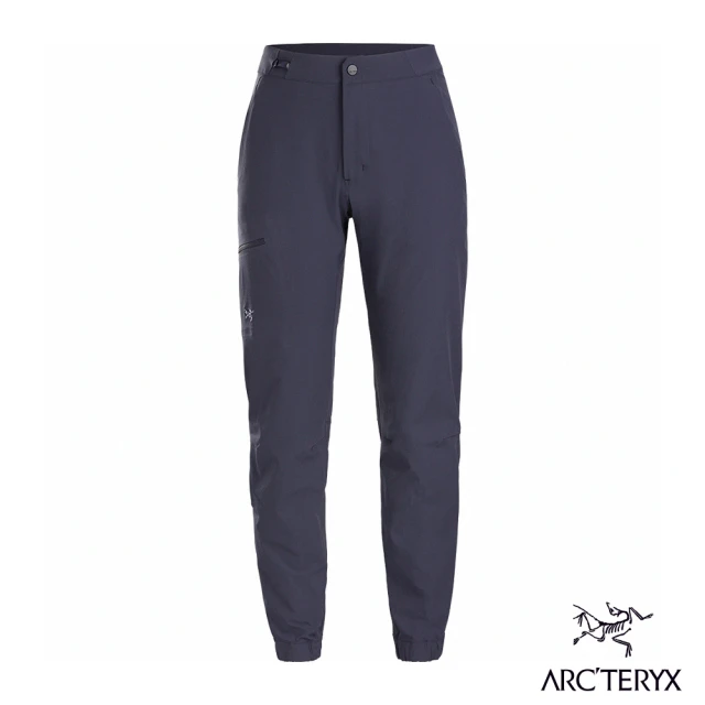 【Arcteryx 始祖鳥官方直營】女 Gamma Tapered 軟殼長褲(黑寶石)