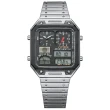 【CITIZEN 星辰】ANA-DIGI Temp 80年代復古計時電子錶(JG2126-69E)