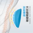 【Kyhome】3D磁石指壓穴位按摩器 頸椎按摩枕 肩頸按摩器 腰部按摩器 頸椎牽引器(舒緩拉筋 放鬆腰椎)