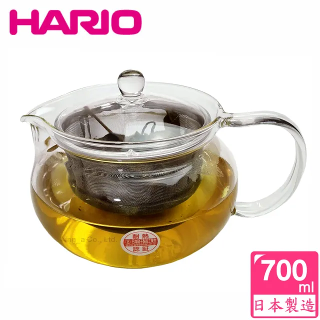 HARIO 茶茶急須丸形茶壺700ml(CHJMN-70T)