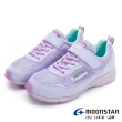 【MOONSTAR 月星】童鞋簡約運動系列防水競速鞋(紫)