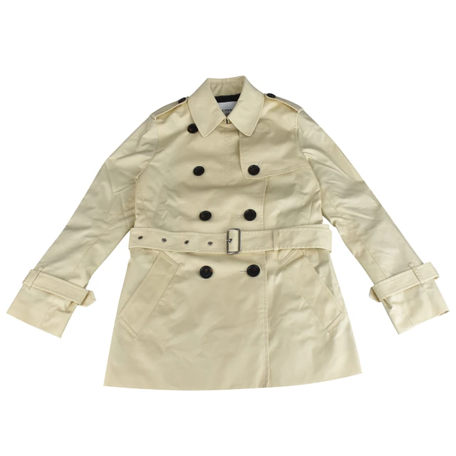 COACH COACH LOGO純棉白字圓領短袖T恤(女款/