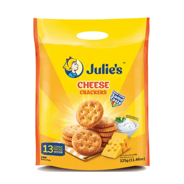 【Julies】茱蒂絲手提餅乾(起士餅325g/牛奶味306g/巧克力味352g)