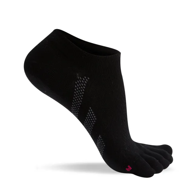 【蒂巴蕾】石墨烯消臭抗菌機能立體五趾襪-斜紋(五指襪/消臭襪/運動襪/短襪/除臭襪/足弓襪/網眼襪)