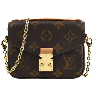 【Louis Vuitton 路易威登】LV M81267 Micro M☆tis 經典花紋超迷你手提斜背小廢包兩用包(現貨)