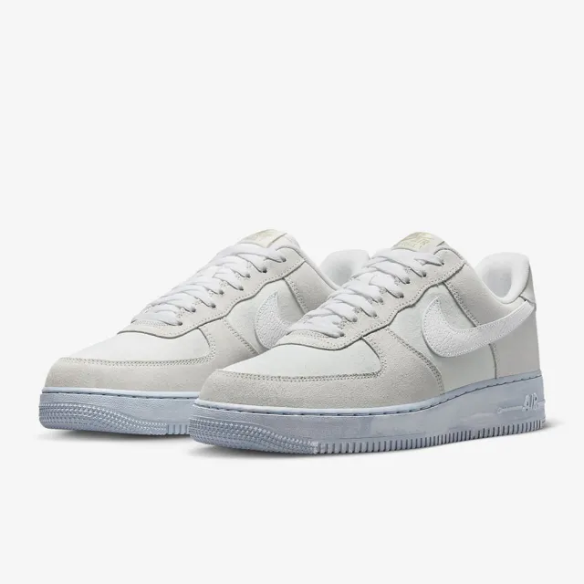 NIKE 耐吉】休閒鞋運動鞋AIR FORCE 1 07 LV8 EMB 男鞋灰白(DV0787100