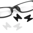 【PS Mall】矽膠鼻墊 眼鏡防滑 止滑鼻墊 眼鏡配件 4組4對(J817)