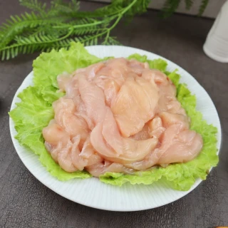 【海肉管家】台灣鮮嫩生雞胸肉條x4包(共2kg_500g/包)