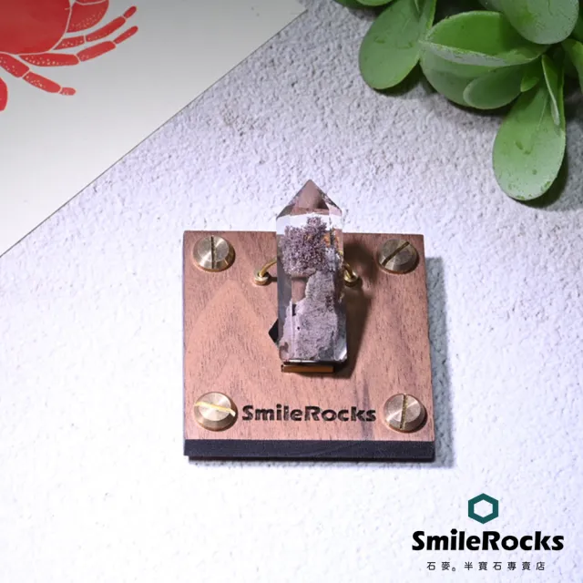 【SmileRocks 石麥】彩幽靈柱 No.040760530(附SmilePad Stand 6X6底板)